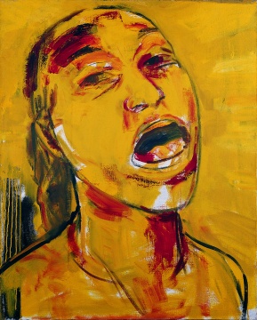 《民歌》 布面油画 100×80cm 1998 