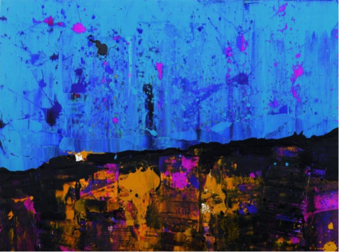 李磊 《海上花29》 布上丙烯 180x250cm 2008 