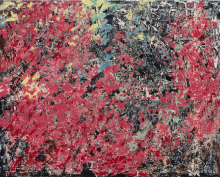 赵旭 《红外超天体之三》 布面综合材料 120x150cm 2020 