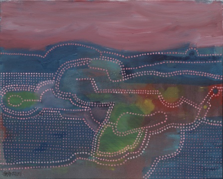 《大地》 80×100cm 布面油画 2021 