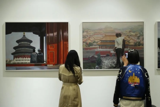 “绘画的故事 I”开幕现场 