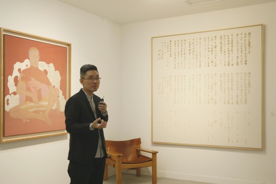 策展人丛涛现场导览 