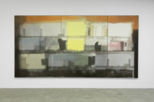 《乐园》&nbsp; 246x485cm&nbsp; 纸板丙烯 2019 