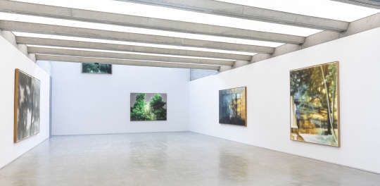 康海涛在偏锋画廊第四次个展，就像那曾路过的风景
