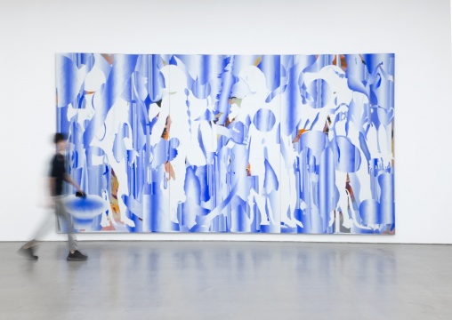 《LUCY-A-003》&nbsp;300x600cm&nbsp; 布面丙烯&nbsp; 2020-2021 