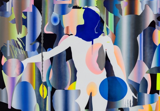 《LUCY-Q-002》 140x200cm 布面丙烯 2020 