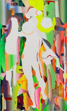 《LUCY-U-005》 200x120cm 布面丙烯 2021 
