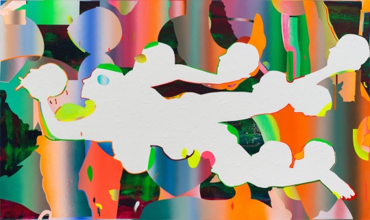 《LUCY-U-010》 120x200cm 布面丙烯 2021 
