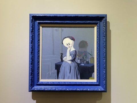 《经典系列9》50×50cm 布面综合 2021 