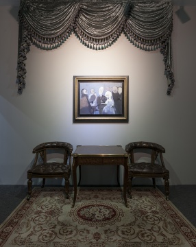经典系列 《不相称的婚礼》 60×80cm&nbsp;布面综合 2021&nbsp; 