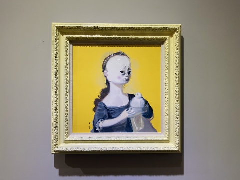 《经典系列6》 50×50cm 布面综合 2021 