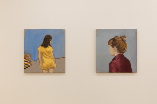 吉迪恩·鲁宾&nbsp;《黄》&nbsp; 71x66cm&nbsp;亚麻布面油画&nbsp;2021 吉迪恩·鲁宾&nbsp;《红夹克》&nbsp; 71x66cm&nbsp;亚麻布面油画&nbsp;2021 