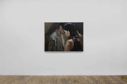 陈晗&nbsp;《同情》&nbsp;&nbsp;105x140cm&nbsp;布面油画&nbsp;2021 