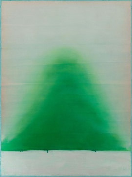 黄淼训 《风景2019-10&nbsp;》&nbsp;120 × 90 cm 布面丙烯、油画 2019 