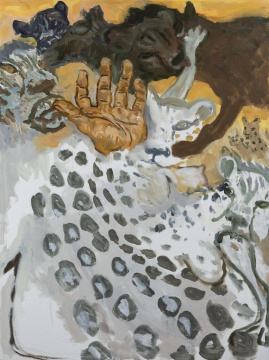 倪军《青春》120 x 90 cm 布面油画 2020 
