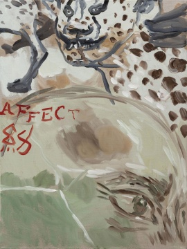倪军《情动》79.6 x 59.6 cm 布面油画 2021 