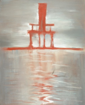 毛旭辉 《光荣·孤岛》 180×145cm 布面油画 2005 