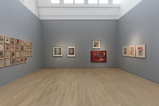 当代唐人艺术中心（北京）“永恒史：毛旭辉四十年回顾展 1980-2021”展览现场，第二空间 