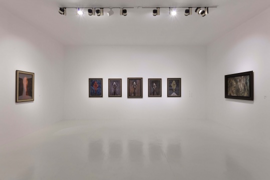 当代唐人艺术中心（北京）“永恒史：毛旭辉四十年回顾展 1980-2021”展览现场，第一空间 