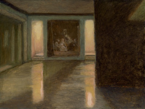 《宫娥》 100x120cm&nbsp;布面油画 2019 