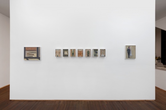 “宫娥与喷泉”展览现场 