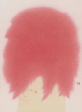 李戬 《力》 57×42cm&nbsp;纸本设色 2020 