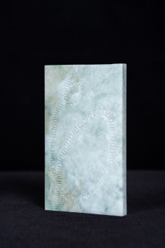 《时间只是第108种元素》 翡翠 16.8x10.2x0.8cm 610g&nbsp; 2021 