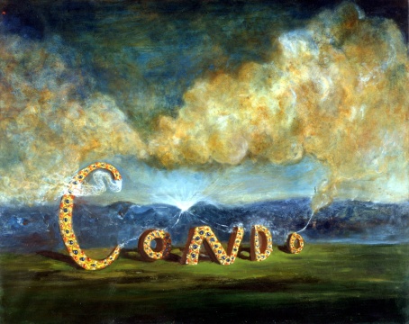 乔治·康多&nbsp;《造云者》&nbsp;66x81.3cm&nbsp;布面油彩&nbsp;1984 &copy; 乔治·康多，艺术家收藏，摄影：马丁·帕塞基安 &nbsp; 