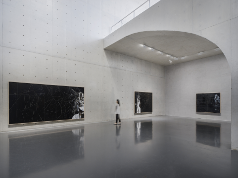 “乔治·康多：图像殿堂”展厅现场图，龙美术馆（西岸馆），2021，摄影：JJYPHOTO 
