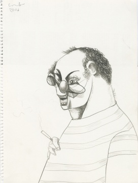 乔治·康多《无题》&nbsp;33.7 x 25.4 cm&nbsp;纸本炭笔&nbsp;2006 &copy; 乔治·康多，私人收藏，摄影：乔治·康多工作室 &nbsp; 