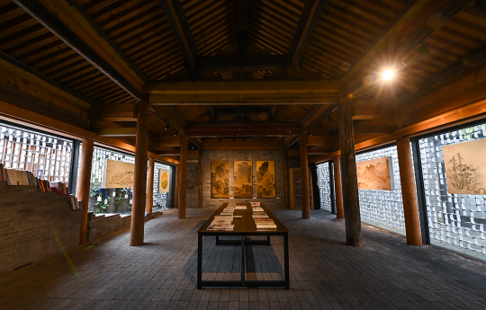 第二单元“山水建筑”展览现场 