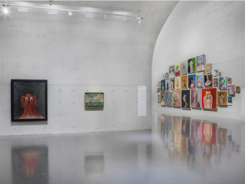 “乔治·康多：图像殿堂”展厅现场图，龙美术馆（西岸馆），2021，摄影：JJYPHOTO 