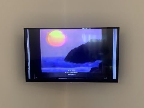 黎家齐 《我们的电视，您的成功》 录像 2分26秒 2020 由艺术家惠允 