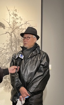 中国工笔画学会会长陈孟昕讲话 
