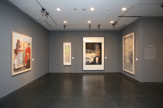 “丹青未央：2021首届中国工笔画学会青年艺委会学术邀请展”现场，北京画院 