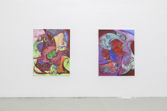  方媛《迷境 11》162×127cm 布面丙烯 2021 方媛《迷境 10》162×127cm 布面丙烯 2021 