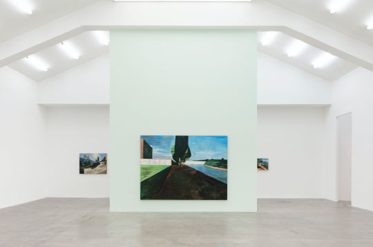 世界上应该又一种颜色叫“肖江绿”，个展“山外山”亮相站台