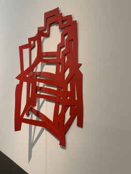 《某年某月某日》200×120cm&nbsp; 布面油画、综合材料 2008 
