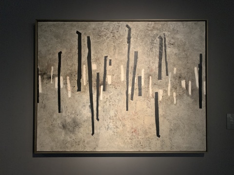 《行》112×145cm 布面油画 1999-2003 