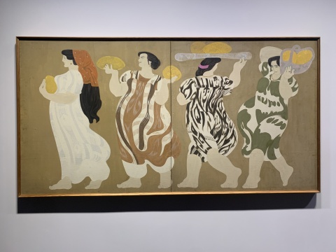 《飘香的风》117×226cm 布面油画 1981 