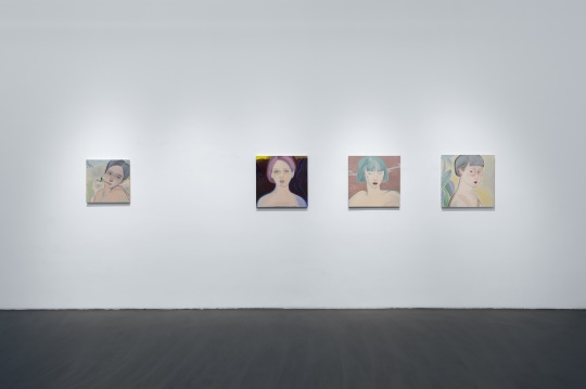 陈欣作品展览现场 
