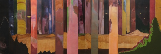 《丛林》 180X520cm 布面丙烯 2018 