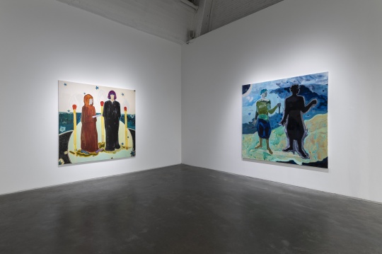 汪一作品展览现场 