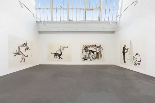 仝天庆个展“良辰”展览现场 