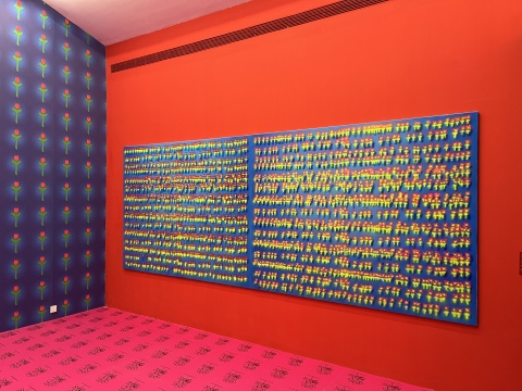 “奥斯汀·李：人间乐园”，木木美术馆展览现场 