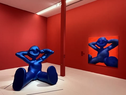 “奥斯汀·李：人间乐园”，木木美术馆展览现场 