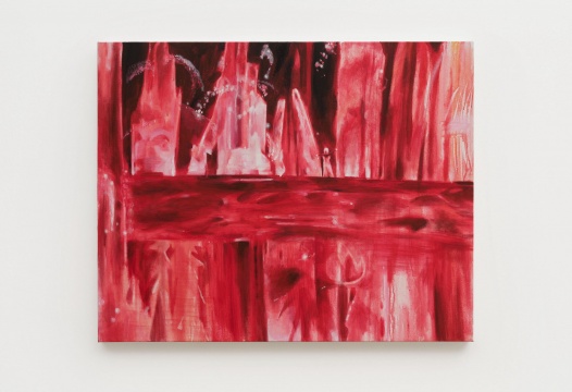 熊浩棋《Here I stand》100 × 80cm 布面丙烯、油画 2022 
