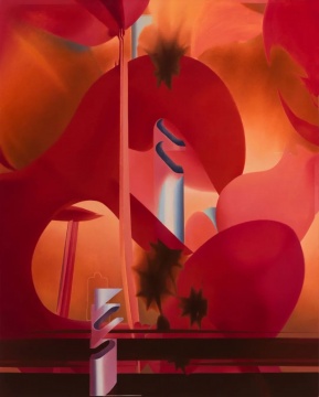 王文婷《婚典》 200×160cm 布面油画 2021&nbsp; 