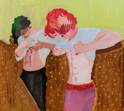 《居民-The Boys》180×200cm 布面油画 2021 