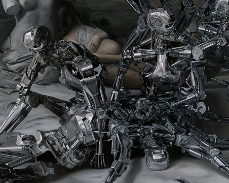 《新创世纪》510×250cm 布面油画 2017 